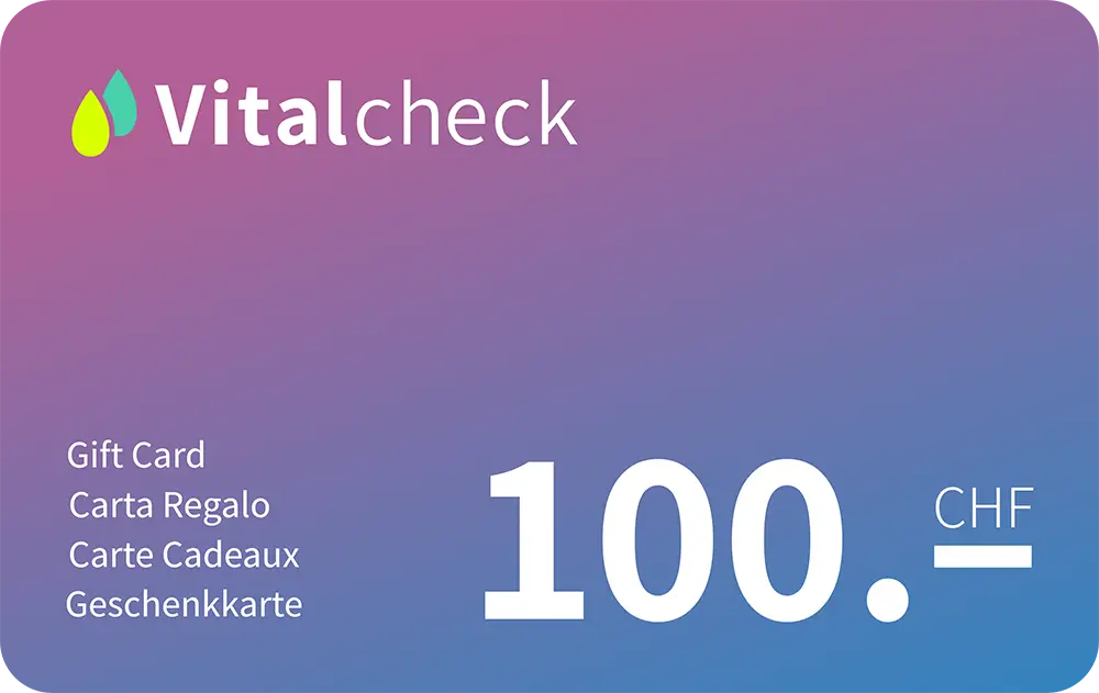 Vitalcheck Geschenkgutschein