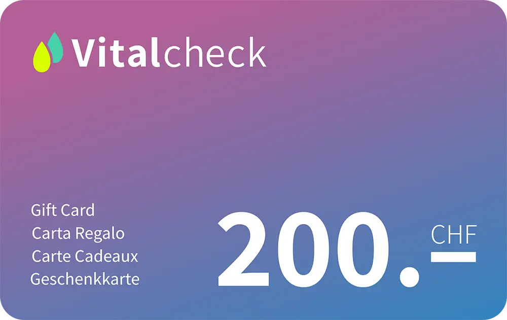 Vitalcheck Geschenkgutschein
