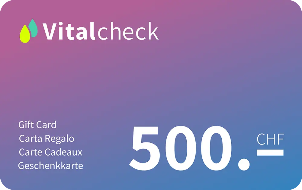 Vitalcheck Geschenkgutschein
