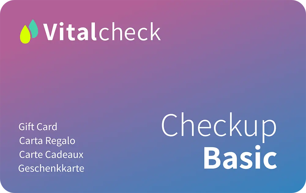 Vitalcheck Geschenkgutschein