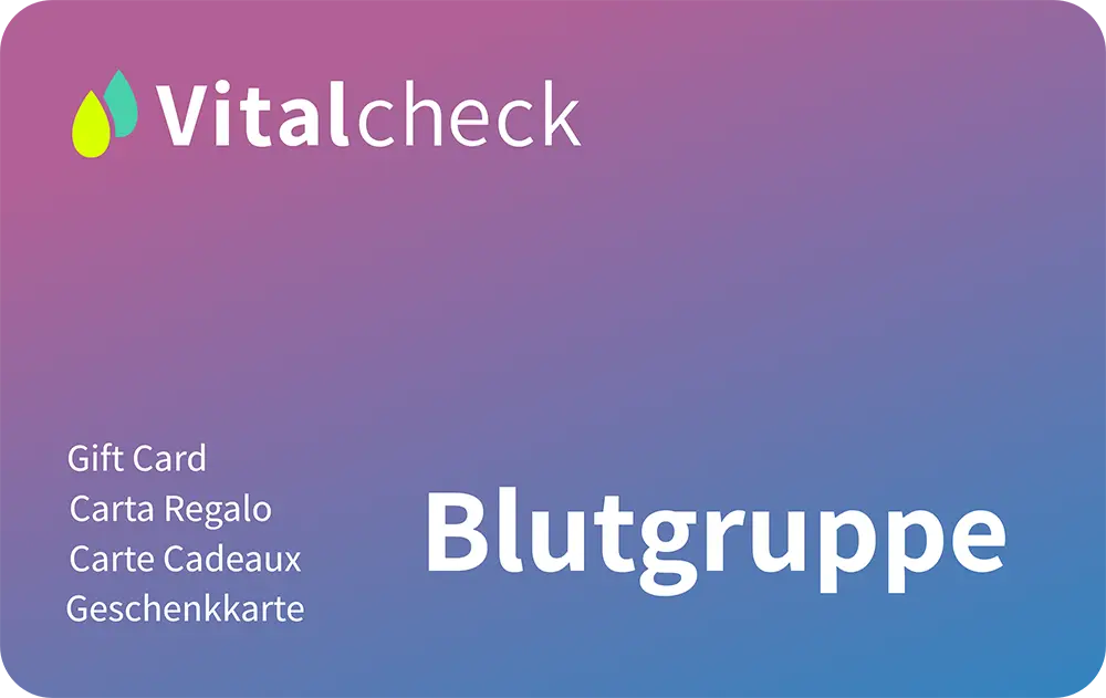 Vitalcheck Geschenkgutschein